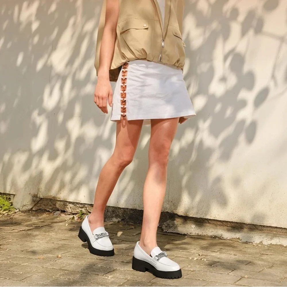 Women's White Loafers‎ for Women - Picture 5 of 12